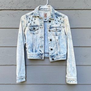 DECREE distressed denim jacket
